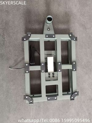 100kg 300x400mm Elektronische digitale Einzelhandelsbank Skala Kohlenstoffstahlplattform LED ZEMIC Lastzelle OEM ODM individuell