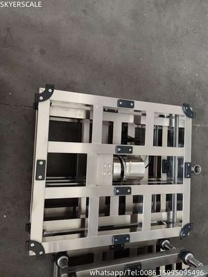 Digitale elektronische Plattform Skala Edelstahl wasserdicht 500kg Bank Skala LCD-Display OEM Anpassbar