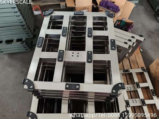 Digitale elektronische Plattform Skala Edelstahl wasserdicht 500kg Bank Skala LCD-Display OEM Anpassbar