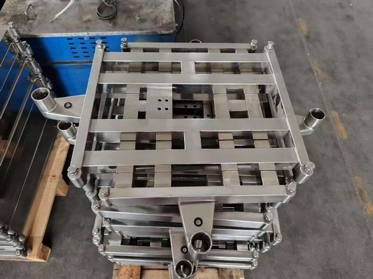 Digitale Bankwaage wasserdicht Edelstahl 500x600mm 500kg Wiegen Druckwaage LED-elektronische Anzeige