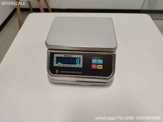 Elektronische IP68 D6-Reihe Edelstahl Wasserdichte Gewichtsskala Tischoberfläche Digitale Waage