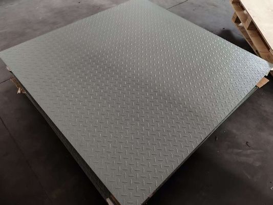 Elektronische Schwergewichtswaage 0,8x1,2 m 3 Tonnen Bodenwaage für industrielle Verwendung
