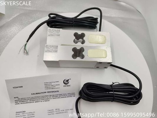 ZEMC Wägezelle L6E3 Aluminiumlegierung Elektrische Waagen Wägesensor Einzelpunkt-Drucksensor C3 Wägesensor 300kg
