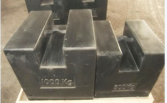 Roheisen-Testgewicht 500kg M1 20kg 10kg für Kran, Roheisengewicht für Aufzugsgewicht