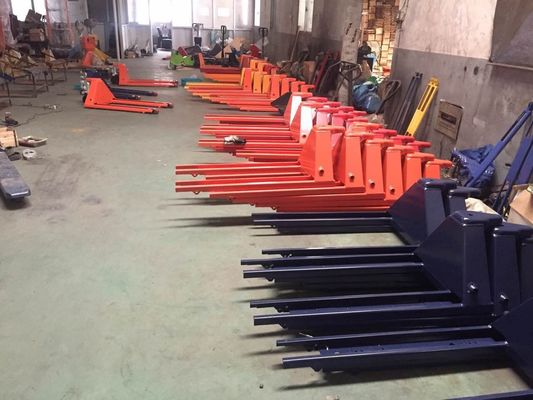 CER 2t Flussstahl-Gabelhubwagen-Skalen mit Handbremse