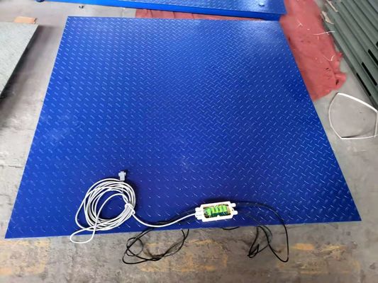 1.5x2m 3000kg Kohlenstoffstahl-Plattformbodenskalen