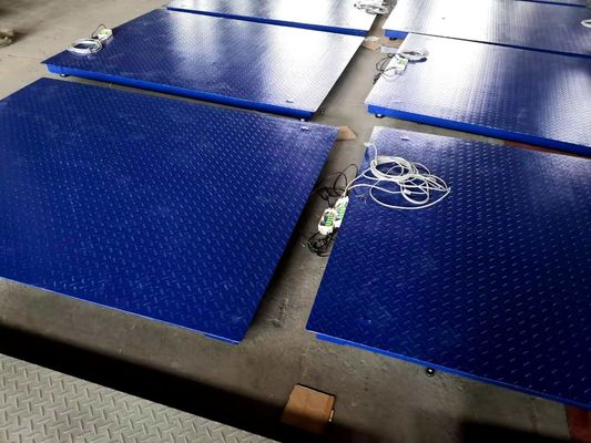 1.5x2m 3000kg Kohlenstoffstahl-Plattformbodenskalen