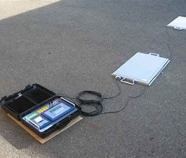 Aluminiumfahrzeug 15T, das Anzeige Axle Pad Scales Withs LCD wiegt