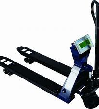 Pulver 1.5t beschichtete Kohlenstoffstahl-wiegende Paletten-Jack With LED-Anzeige