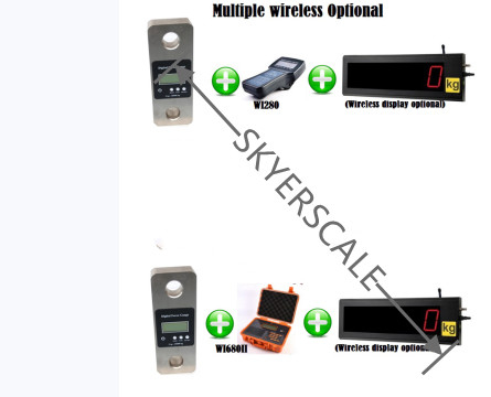 Drahtlose Dyna Link Load Cells 100T Digital Crane Dynamometer