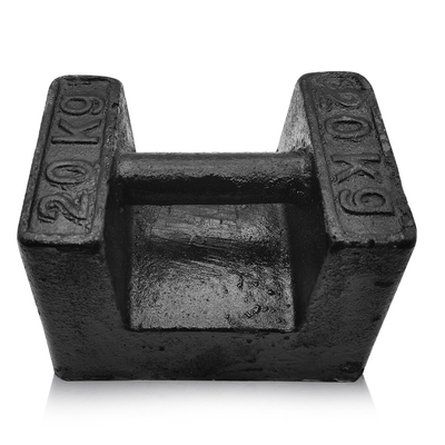 OIML-Standard stapelbares 20kg Roheisen-Gewichte für Kran-Block-Gewicht