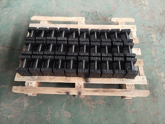 OIML-Standard stapelbares 20kg Roheisen-Gewichte für Kran-Block-Gewicht