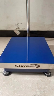 Gebürsteter 40x50cm 200kg Digital kompakter Anlagenmaßstab KELI Load Cell